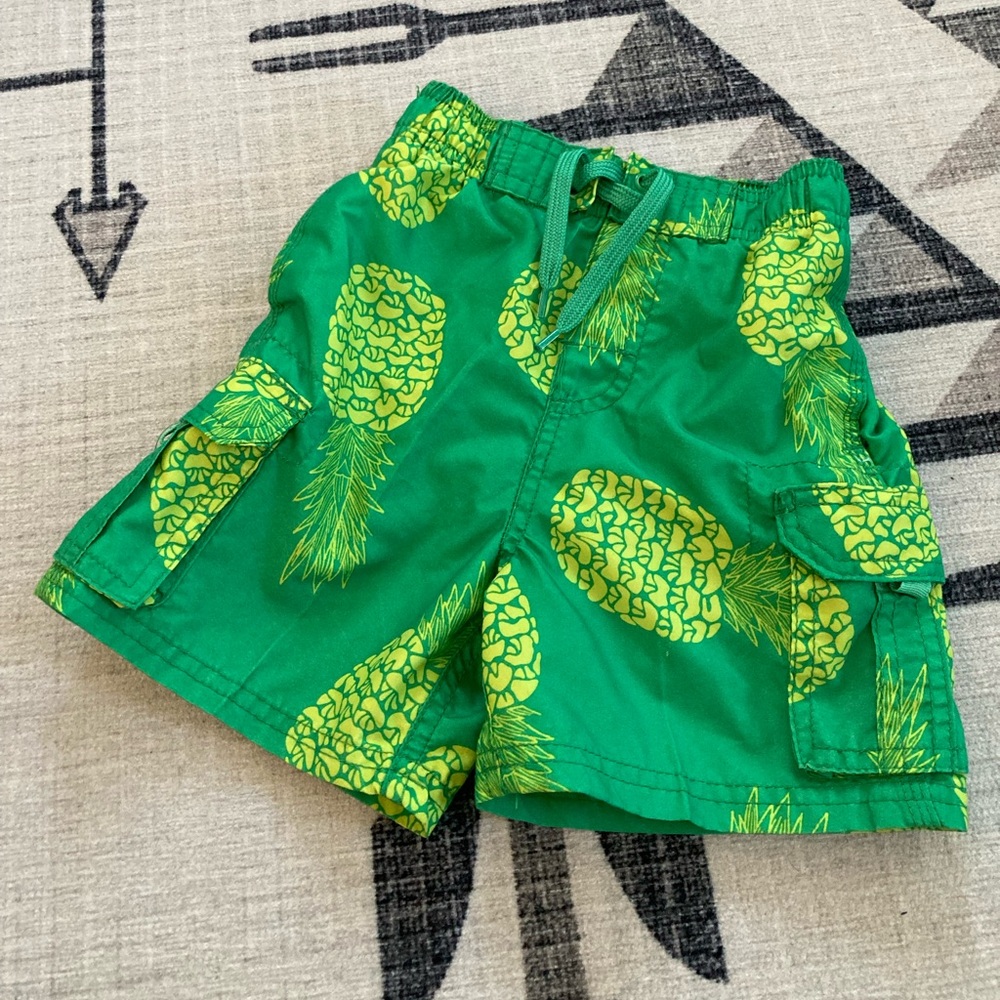 Kanu Surf Pineapple Swim Trunks, 4T